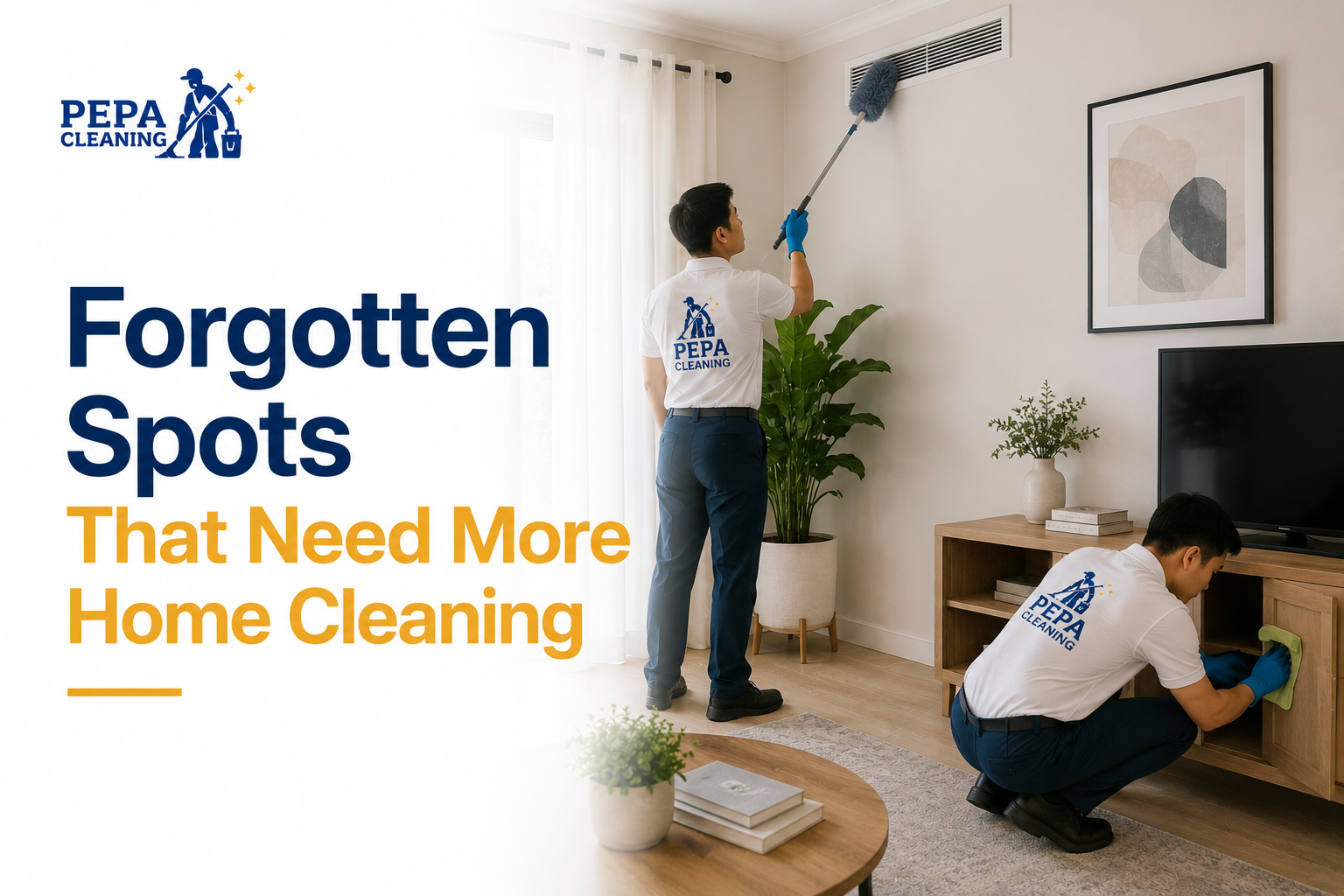 Forgotten Spots That Need More Home Cleaning