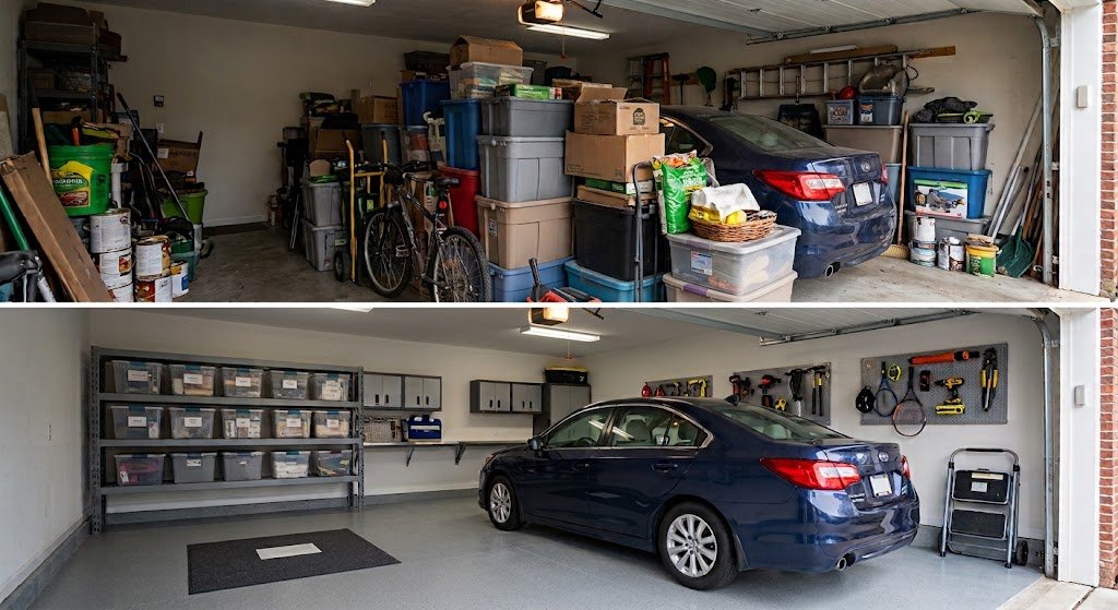 How to Clear Out a Garage Full of Unwanted Items