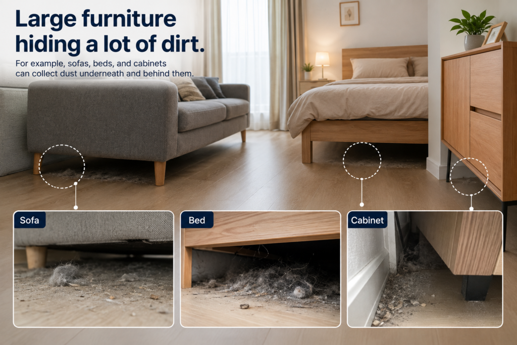 Forgotten Spots That Need More Home Cleaning