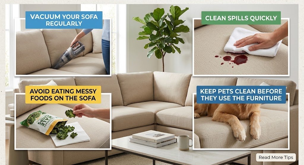 Why Does Your Sofa Get Dirty So Quickly?