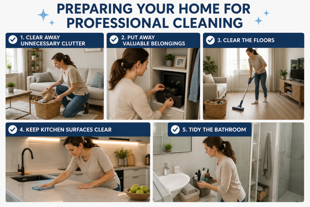 Prepare Your Home for the Best Professional Clean