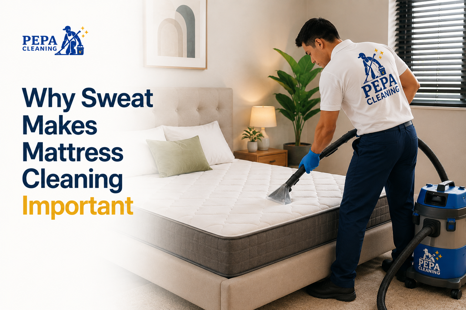 Why Sweat Makes Mattress Cleaning Important