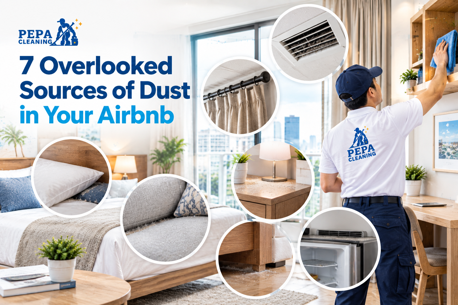 7 Overlooked Sources of Dust in Your Airbnb