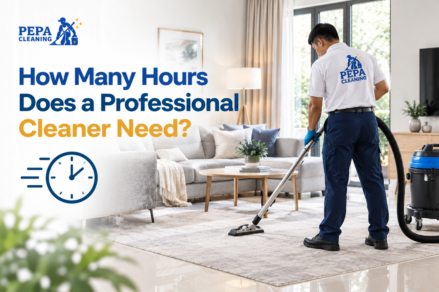 How Many Hours Does a Professional Cleaner Need?