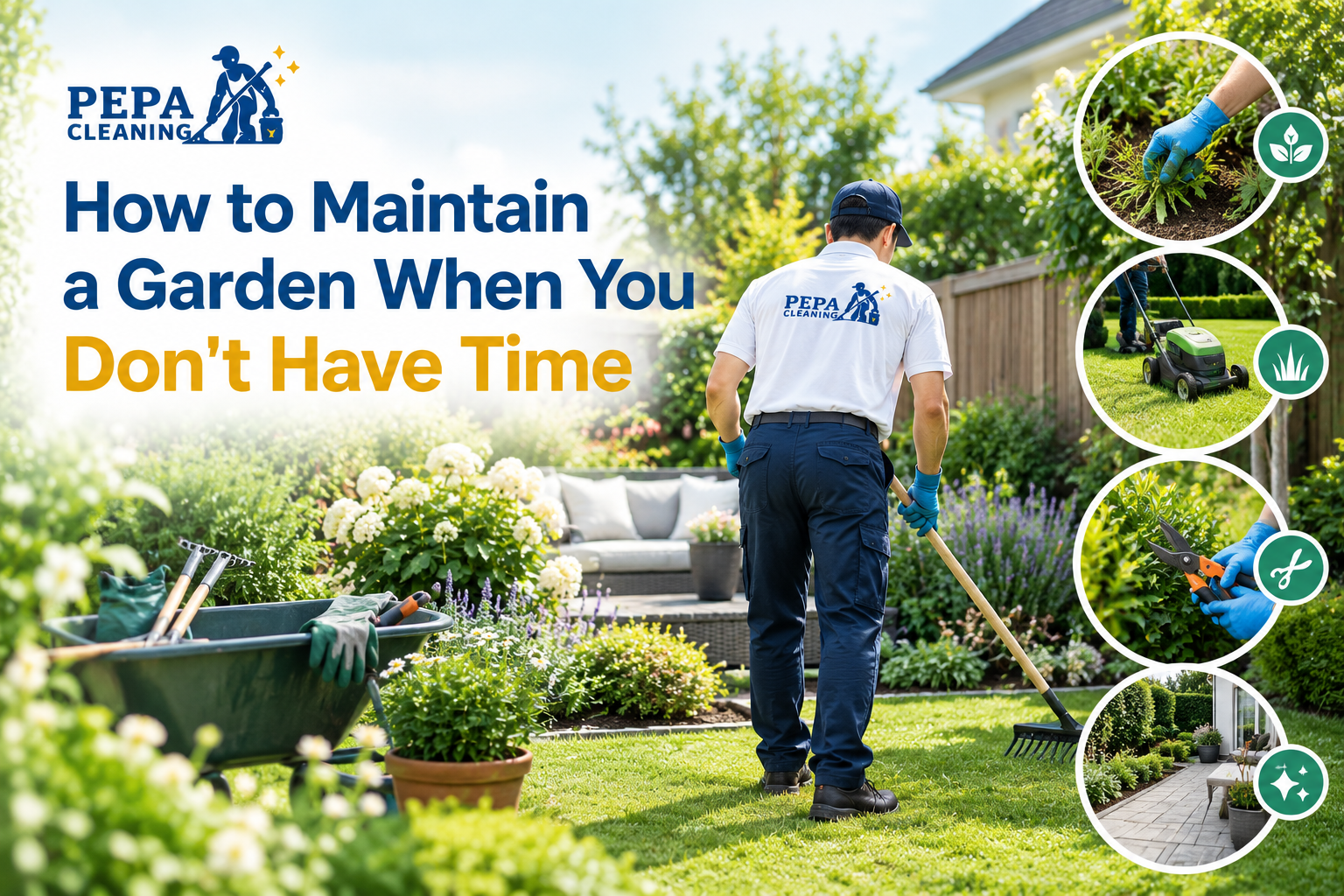 How to Maintain a Garden When You Don’t Have Time