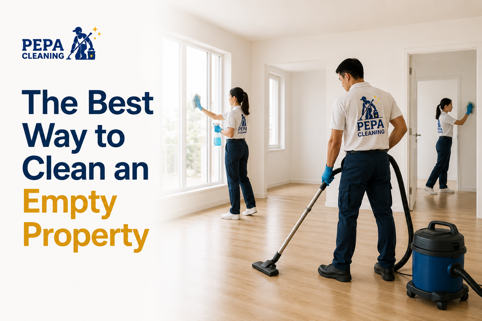 The Best Way to Clean an Empty Property