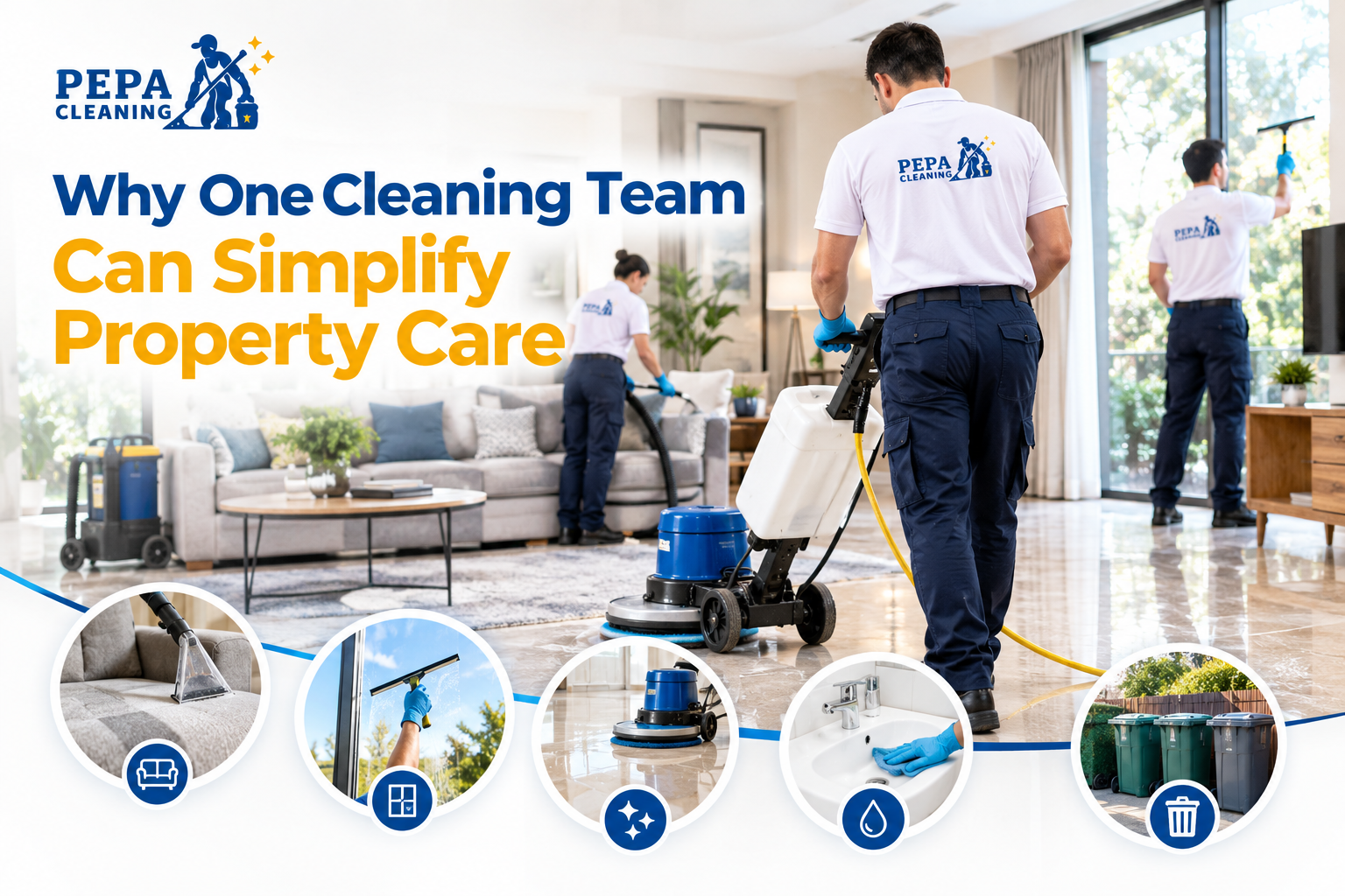 Why One Cleaning Team Can Simplify Property Care