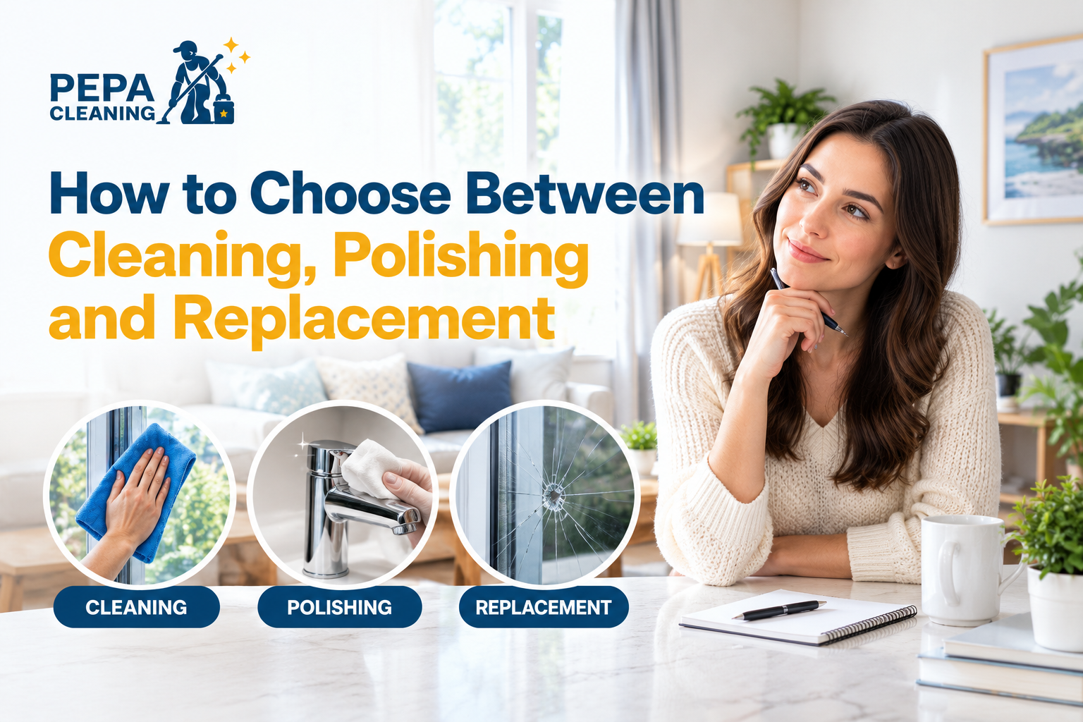 How to Choose Between Cleaning, Polishing and Replacement
