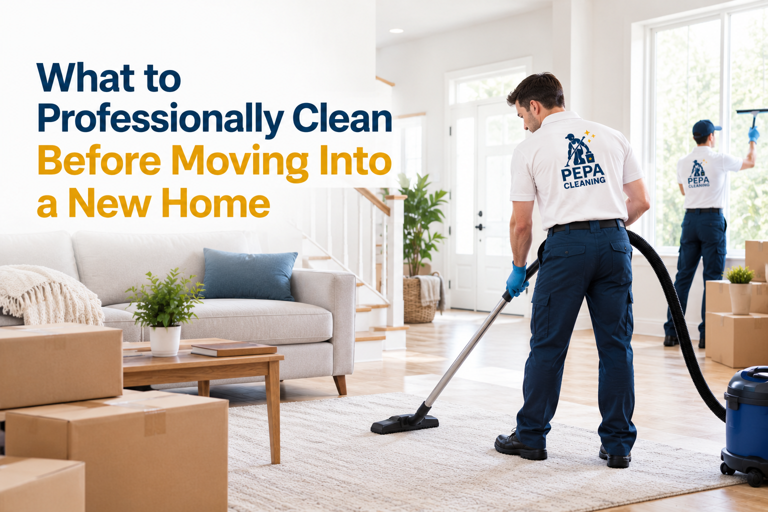 What to Professionally Clean Before Moving Into a New Home