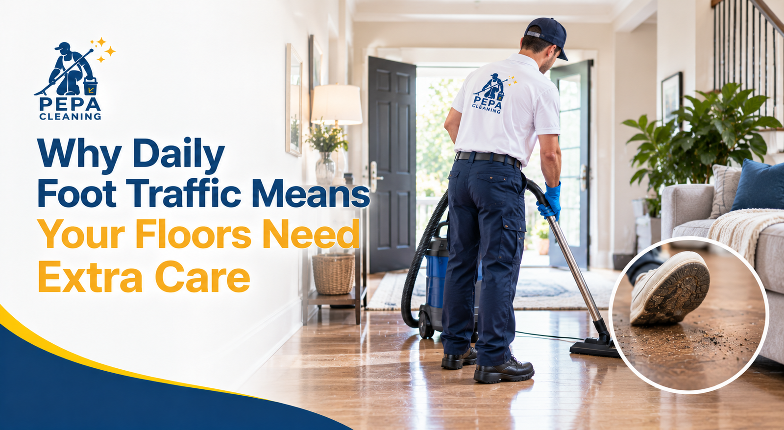Why Daily Foot Traffic Means Your Floors Need Extra Care