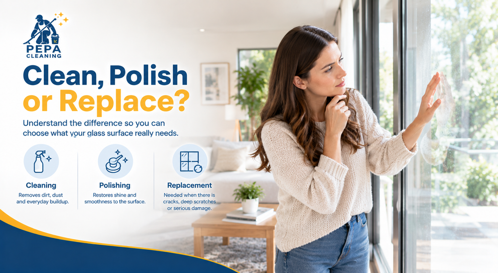 How to Choose Between Cleaning, Polishing and Replacement